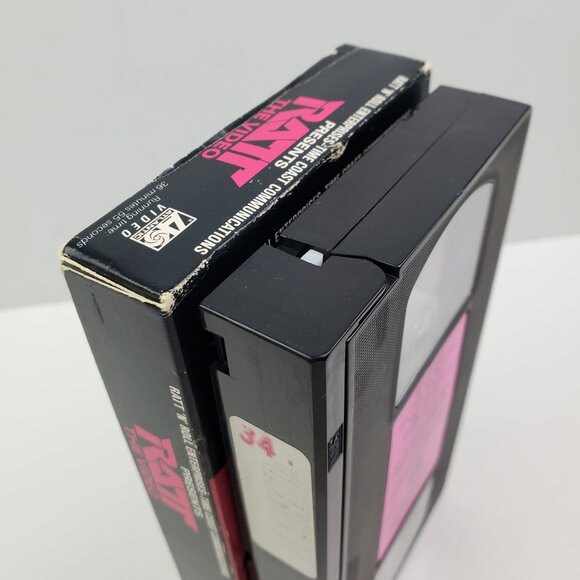 Ratt Band VHS Vintage 1985 Metal Music Video Japan Tour Interviews Tested - Picture 10 of 10